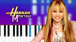 Hannah Montana - Rock Star  (Piano Tutorial)
