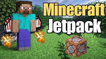 How To Make A Jetpack in Minecraft Bedrock! (No Mods, 1.20+)