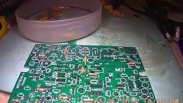 MDT DSB QRP transceiver build Part 1. From VK2YKW Bill.