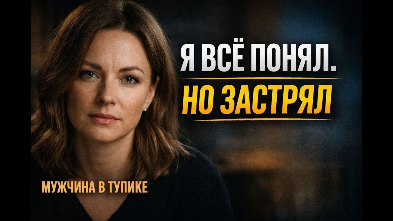 Я всё понял, но застрял. Состояние, о котором мужчины молчат