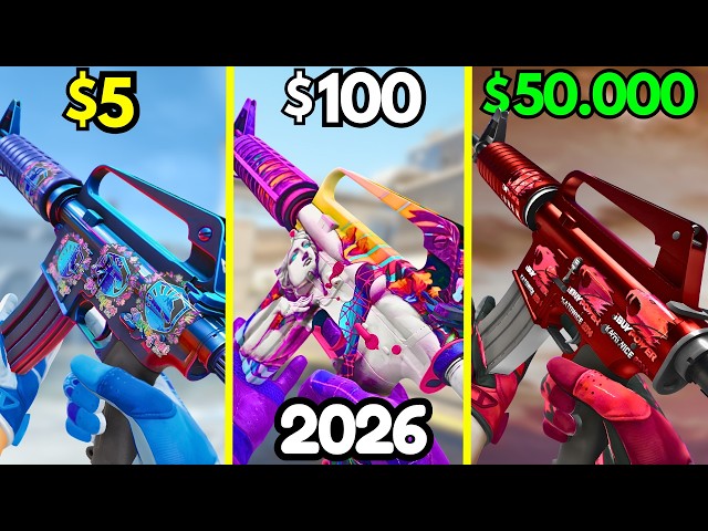 M4A1　Anakin The BEST M4A1-S Skin For EVERY BUDGET (CS2 CHEAP M4 SKINS 2026