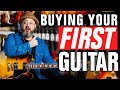 Beginner Guitar Buying Tips (How to BUY for Your FIRST Guitar)