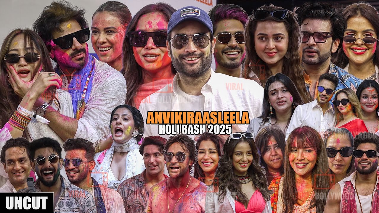 UNEDITED - AnvikiRaasleela | Star-studded HOLI 2025 | Vivian Dsena, Chumveer, Tejran, Priyanka