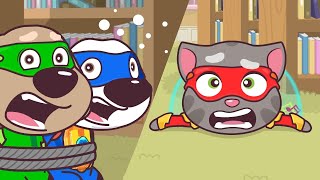 Beat The Raccoon Talking Tom Heroes Kids Cartoons Wildbrain - Cartoon Super Heroes