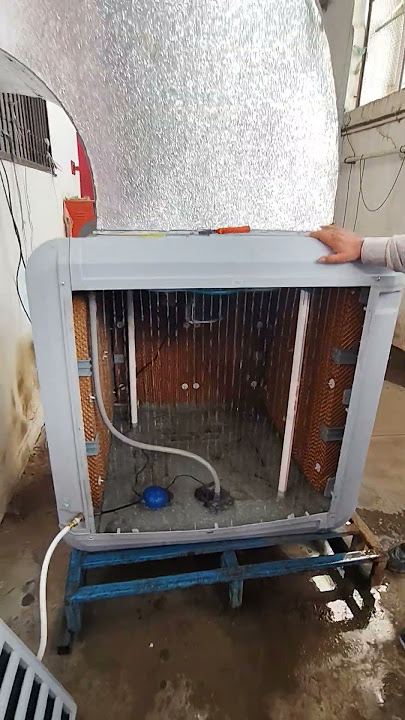 Symphony air cooler water shower air cooler #watershowercooler water distribut trea #symphony