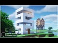 Minecraft Build Tutorial｜How to build a 5x5 Modern House in Minecraft