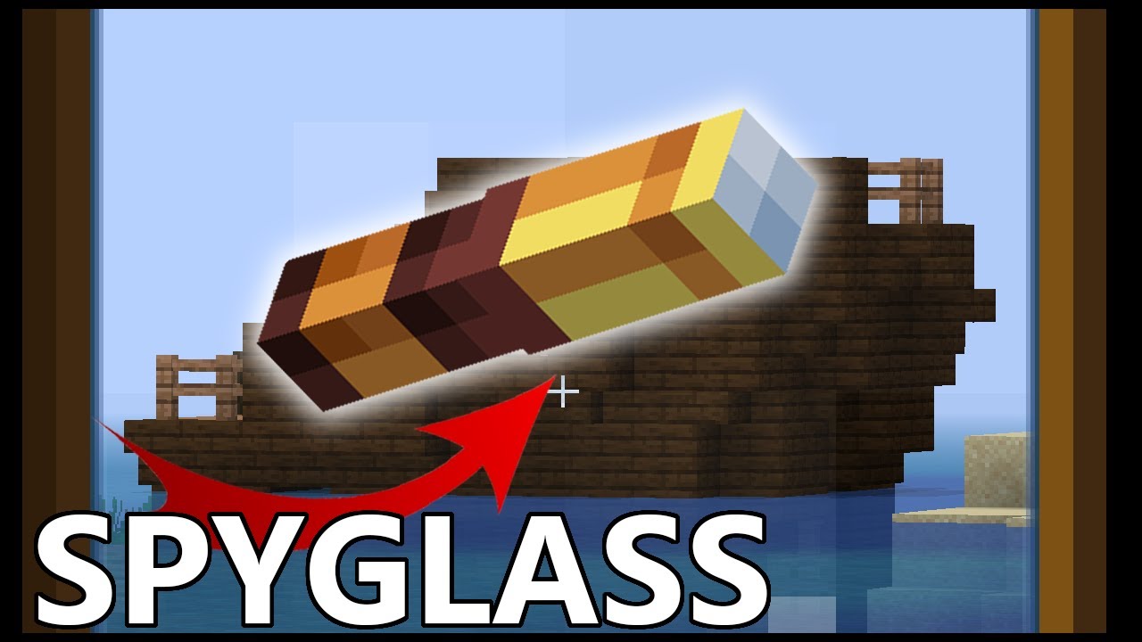 What Does The SPYGLASS Do In Minecraft YouTube