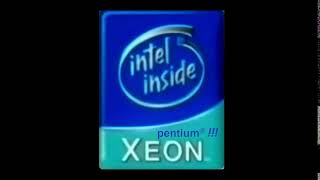 Intel Xeon Pentium 𝙞𝙞𝙞 Animation Full HD 2001 - 2004 Logo Resimi