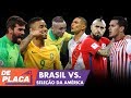 BRASIL X SELEÇÃO DA COPA AMÉRICA - MANO A MANO