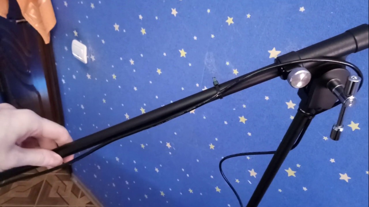 ОНЛАЙН ТРЕЙД.РУ — Стойка микрофонная TAMA MS205BK наклонная, черная