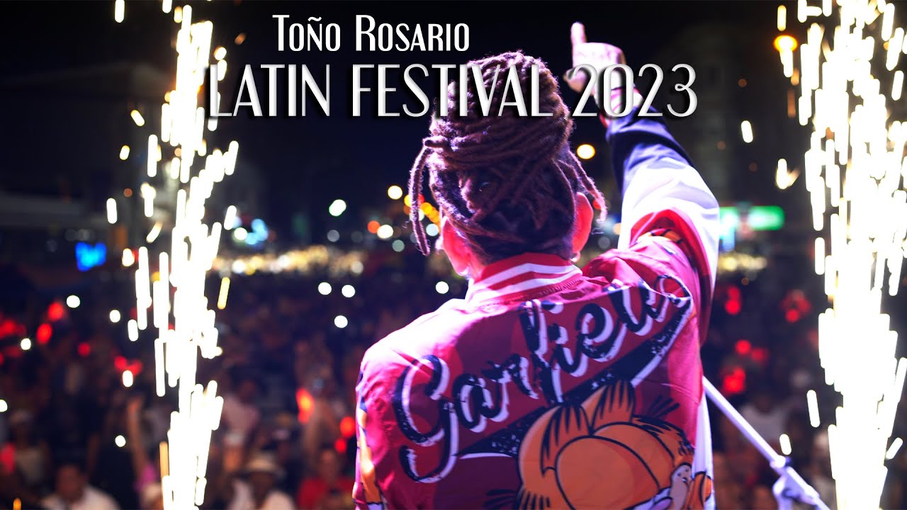 Toño Rosario- Latin festival 2023 (Newark, New Jersey) - YouTube