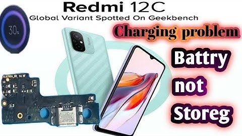 How to Fix Redmi 12c Charging issue ||How to replace Mobile Phone Micro USB Charging Port Jack with