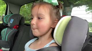 5 Year old Addie orders at the McDonalds drive thru?