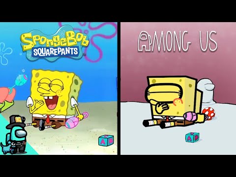 SpongeBob Vs Among Us (Funny) | Animation