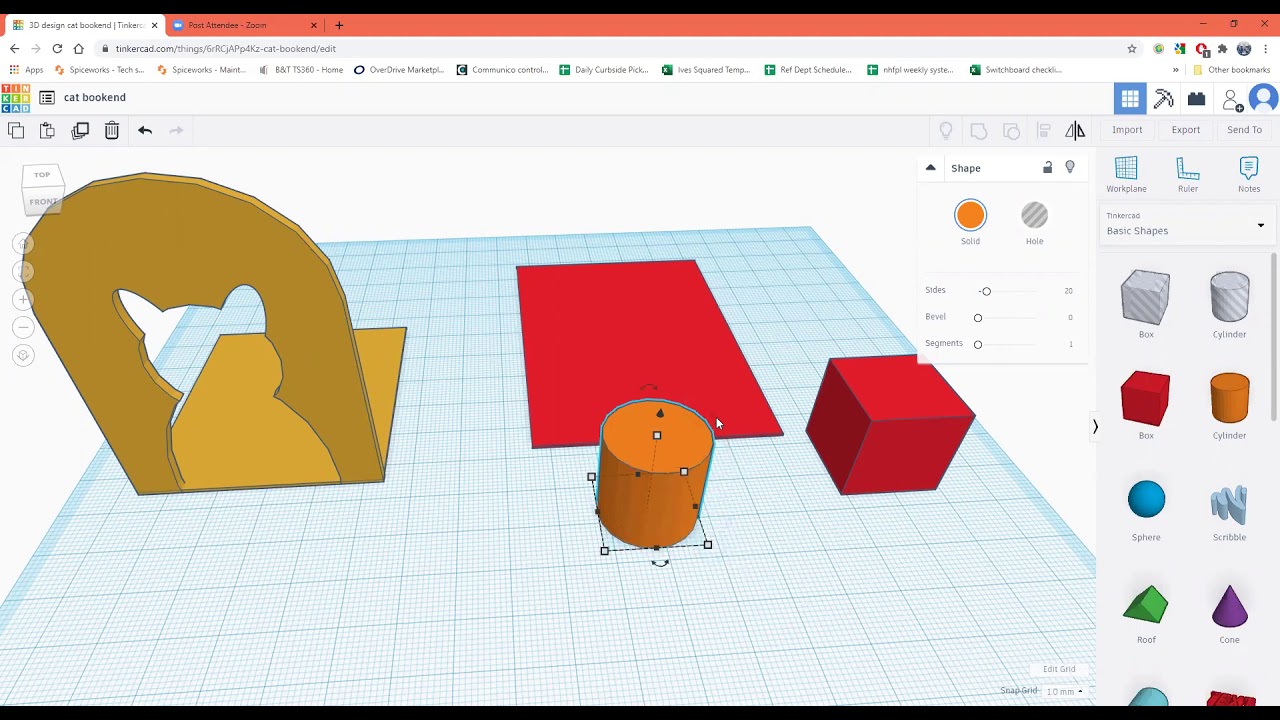 Designing 3D Models with Tinkercad - YouTube