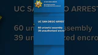 Protesters at UC San Diego face a shortlist of misdemeanor charges
