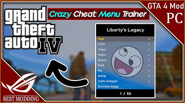 GTA IV Crazy Cheat Menu Mod Trainer | Just Copy Paste install | GTA 4 Mod | in Hindi Urdu