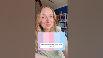 How to fix a color palette 🎨 #graphicdesigner #graphicdesign #colorpalette #colorpalettes