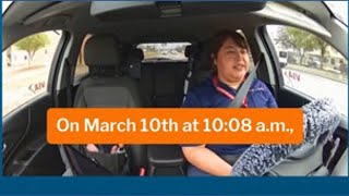 Rideshare driver saves toddler from road