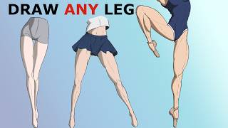 How to Draw Legs in Any Pose | Simple Anatomy for Artists