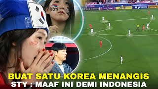 “STY Gak Peduli Dihujat di Korea, Semua DEMI INDONESIA” Reaksi Fans KOREA Melihat Permainan Timnas