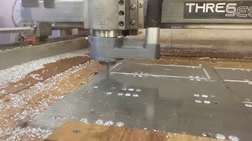 Slots fired!! - PrintNC 1/4" Slotting @ 2500mm/min (100ipm)