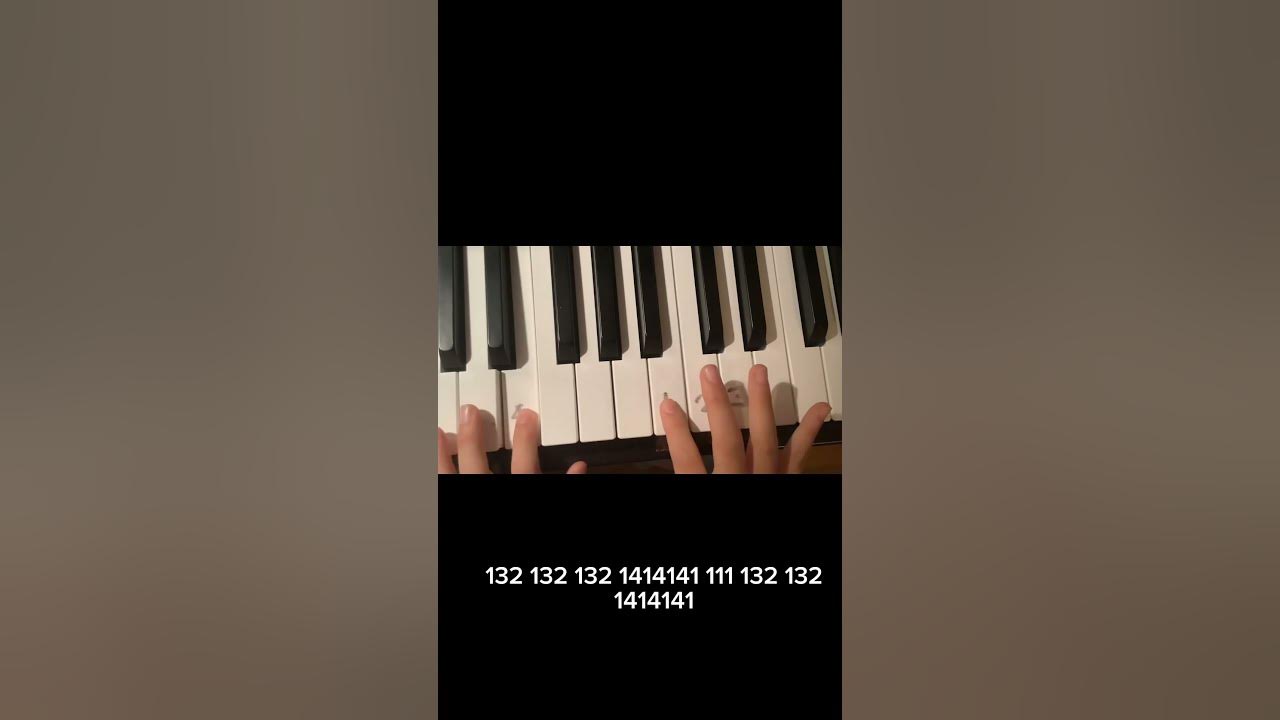 Gigachad piano simple and easy to do! - YouTube