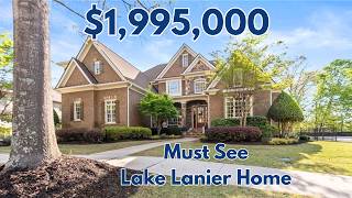 Lake Lanier Living!  $1.995M Must See Lake Home I  Atlanta Luxury Homes I Atlanta Real estate