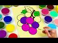 Sand Painting Grape 🍇 Relaхing Art Video