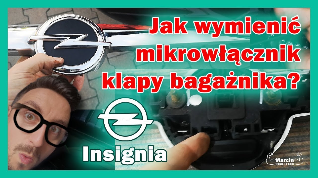 🚗 Wymiana mikrowłącznika klapy bagażnika 