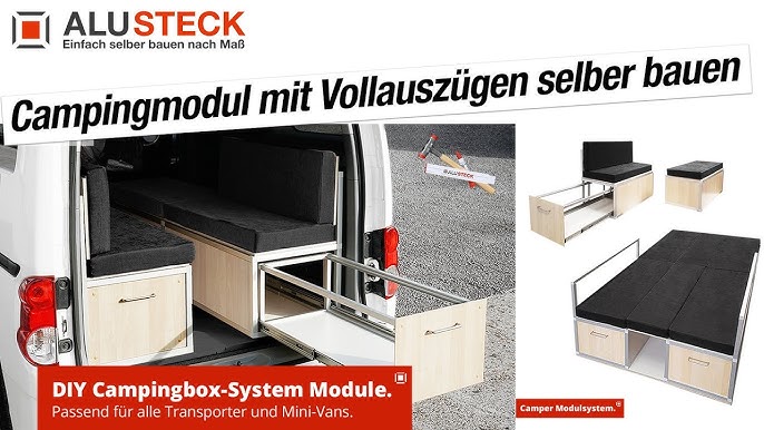 Regalsysteme für Transporter - ALUSTECK® Fahrzeugausbau