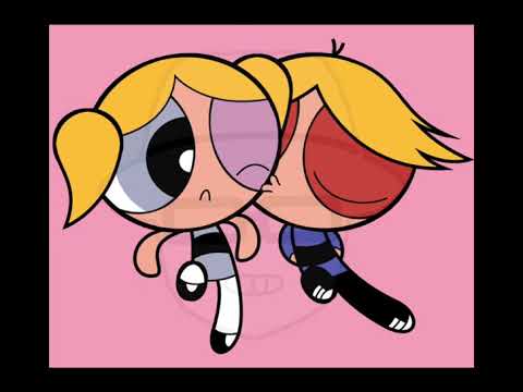 the rowdyruff boys kiss the powerpuff girls