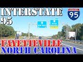 I-95 North - Fayetteville to Rocky Mount - North Carolina - 4K Highway Drive