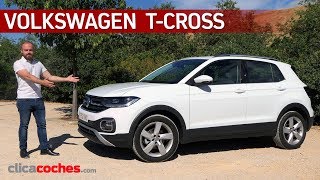 Volkswagen T-CROSS | Prueba a fondo | Review en español - Clicacoches.com