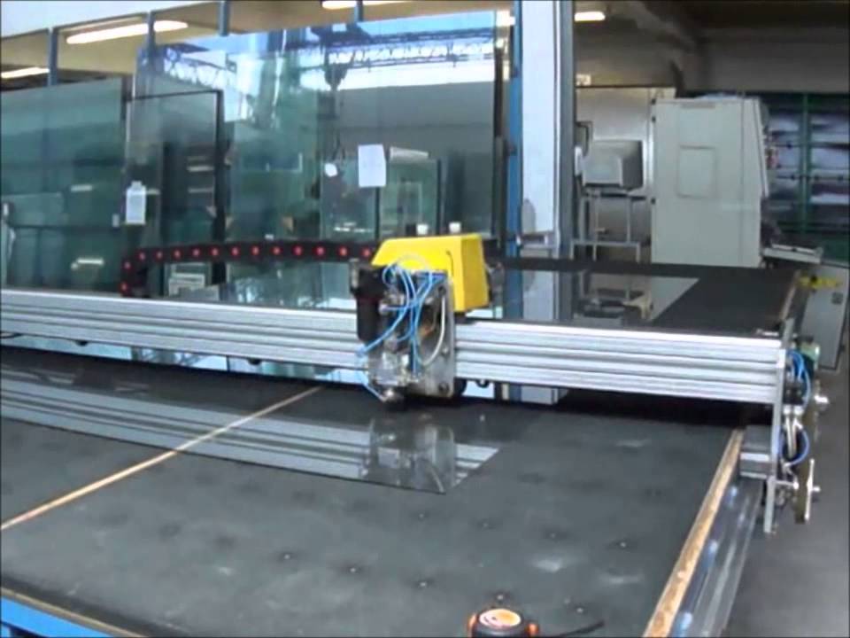 Glass Cutting - YouTube