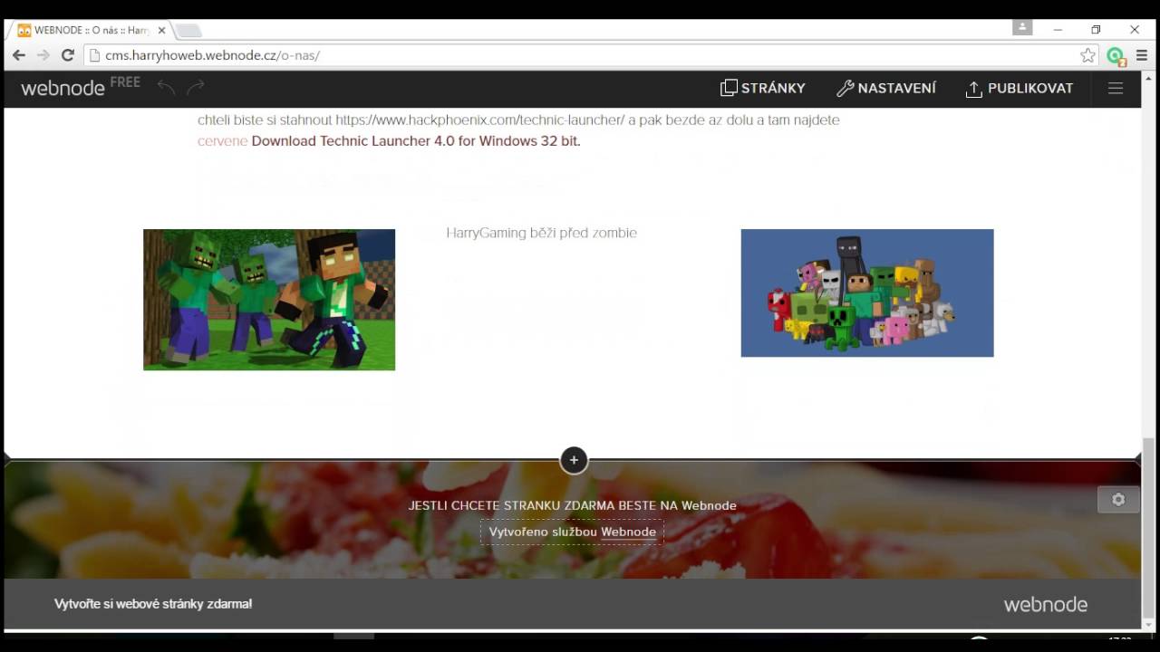 tutorial jak udelat web zdarma