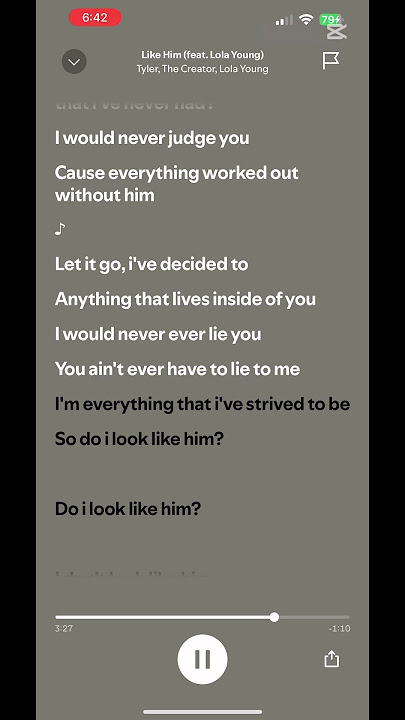 ~ like him ~ • lola young & tyler, the creator • #ending #lyrics #fyp #viral