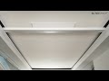 Large Automated Skylight Shades Hidden Inside Ceiling (up to 5m wide and 12m long)