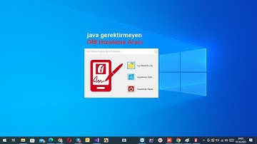 Çok Önemli / YENİ - Java Gerektirmeyen Gib e-İmza Aracı