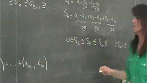 Proof of the Alternating Series Test