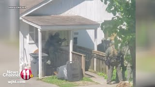 Kingsport PD officers use flashbangs in search warrant execution Thursday