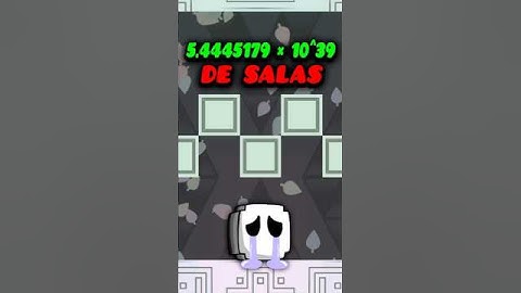 ESSE LEVEL TEM SALAS INFINITAS!! #geometrydash  #games #gd #shorts