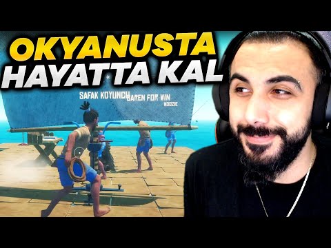 EKİPLE OKYANUSTA HAYATTA KALMAYA ÇALIŞIYORUZ!! RAFT (Bölüm 1) | Barış Can