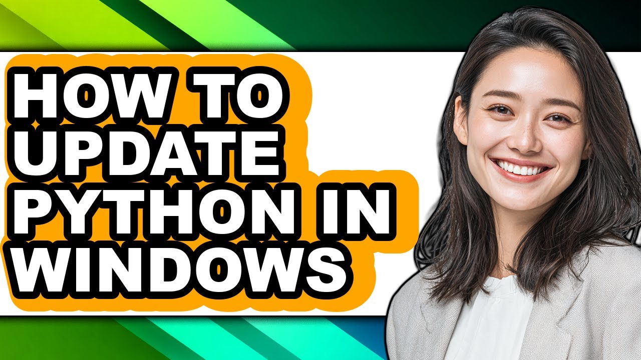 How to Update Python in Windows - Easy Guide - YouTube