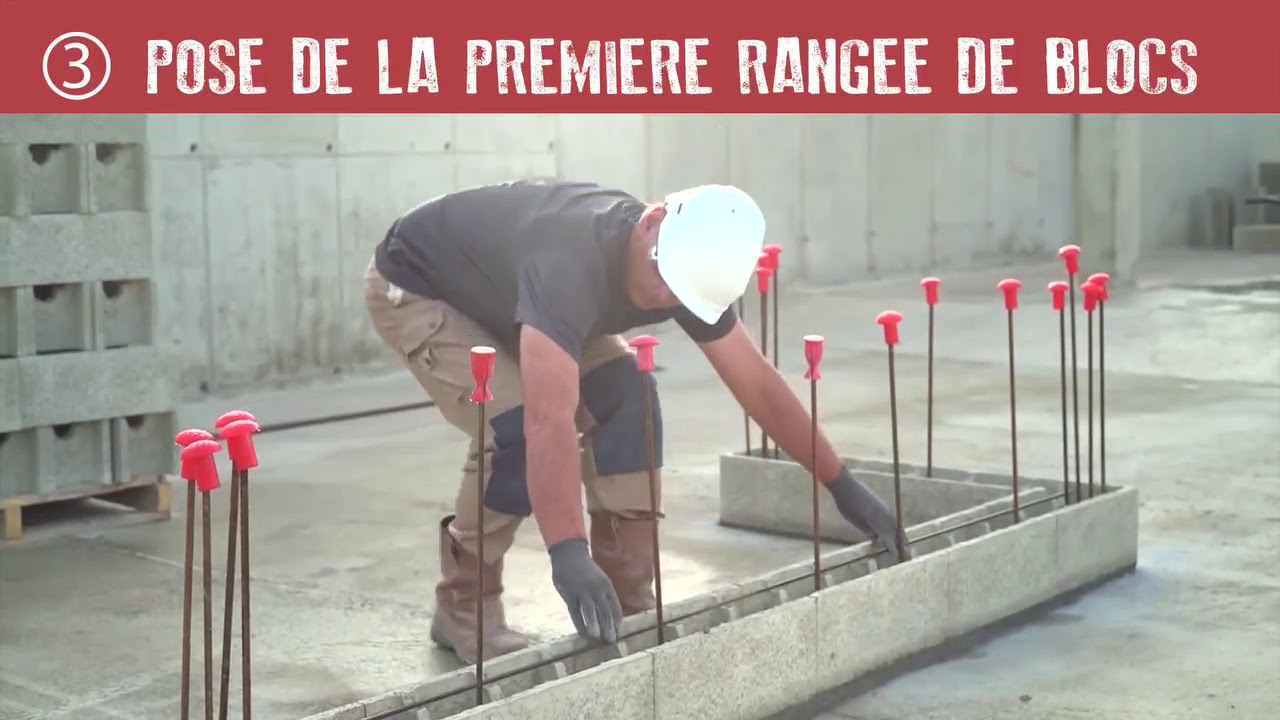 Tuto de maçonnerie : Comment réaliser une maçonnerie en blocs à bancher