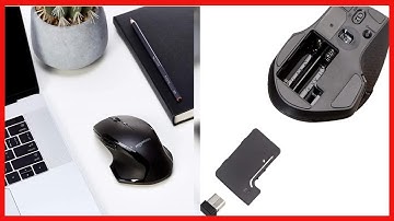 Great product -  Amazon Basics Full-Size Ergonomic Wireless PC Mouse with Fast Scrolling