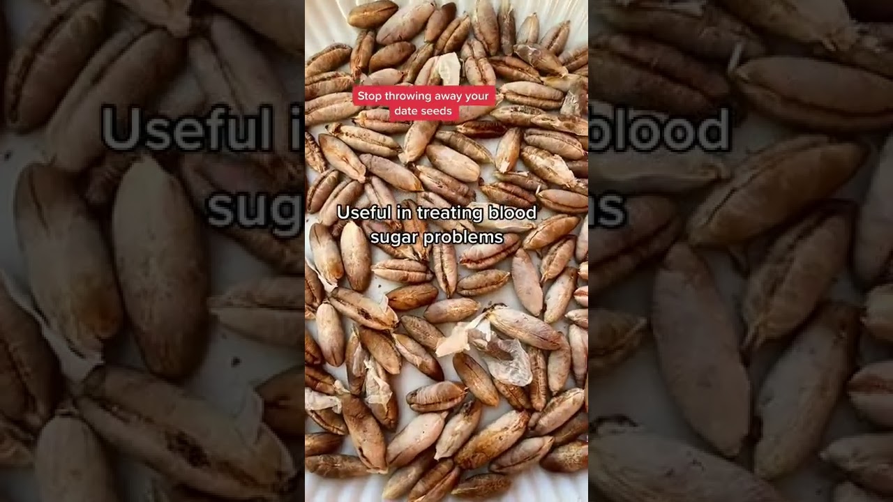 Date seeds have so many health benefits that are life saving. 