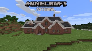Minecraft Tutorial: Suburban Brick House screenshot 5