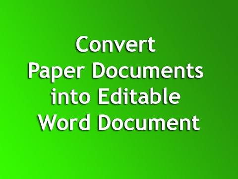 Video: How To Recode A Document