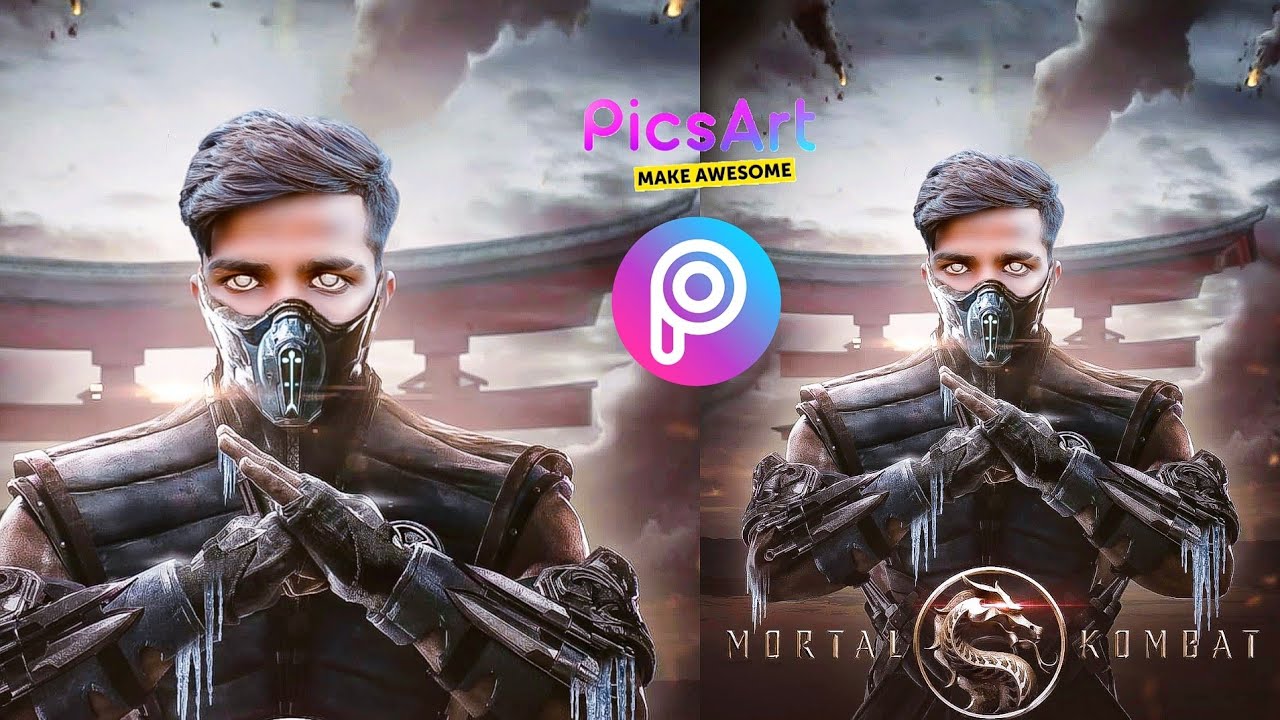 Picsart Mortal Kombat Photo Editing || New Style Photo Editing || Lkr edits